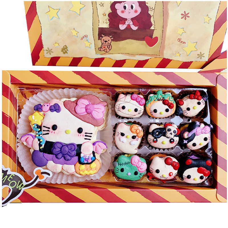 新年限定马卡龙kitty星星人礼盒