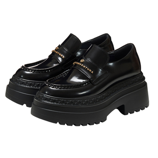 【陈妍希同款】VITTORIO VENTURA薇薇燃 厚底增高乐福单鞋