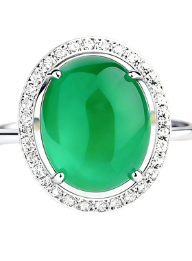 通体S925纯银材质戒指空托镶嵌女