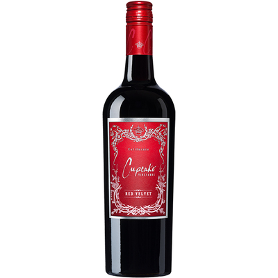 cupcake红葡萄酒红丝绒瓶装750ml