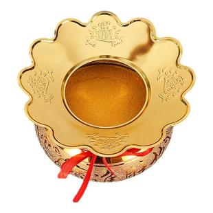 加厚合金香炉围香灰托防香灰掉落罩接香灰托盘家用不锈钢挡灰围挡