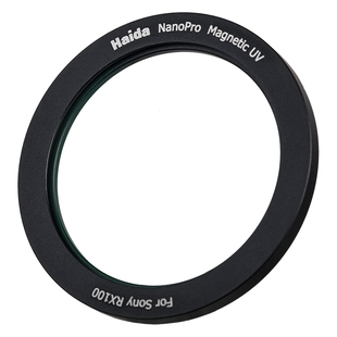 Haida海大适配Sony索尼RX100M7磁吸UV镜CPL偏振镜1/4黑柔焦镜滤镜套装