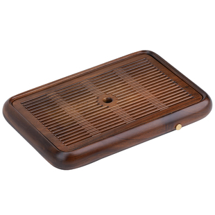 高端胡桃木茶盘实木家用2025新款客厅办公室用小型储水干泡茶台