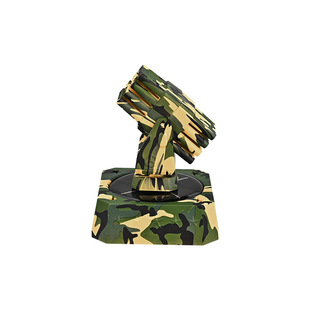 1130太阳能旋转雷达近防火箭炮香薰汽车大摆件车内外顶高档男礼物