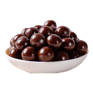 麦丽素黑巧克力豆夹心零食休闲小吃独立小包装散装糖果