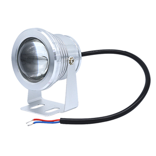 防水led射灯12V24V60V电池电瓶聚光灯10W超亮RGB公园灯庭院景观灯
