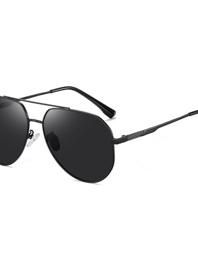 偏光太阳镜高级感痞帅钓鱼墨镜司机驾驶开车专用眼镜飞行员蛤蟆镜