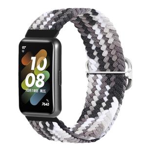 适用华为手环10代表带尼龙华为11/9NFC手环腕带8智能运动手表带七代配件编织回环7透气替换金属磁吸男女款