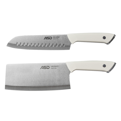 爱仕达菜刀不锈钢家用锋利切菜切片刀厨房刀具套装女士轻巧多用刀