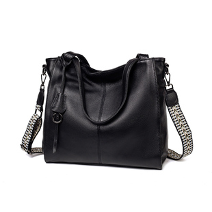 包包女2025新款头层牛皮托特包女款大容量通勤单肩包软皮斜挎女包