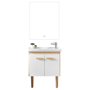 箭牌浴室柜组合小户型陶瓷一体盆储物美妆镜落地式洗手盆柜洗漱台