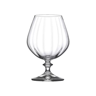 捷克BOHEMIA进口水晶玻璃白兰地杯创意高脚大肚杯干邑杯洋酒杯