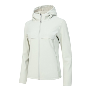 【加绒】RAPIDO雳霹道秋冬女士简约日常休闲时尚舒适连帽开衫外套