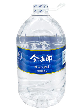 今麦郎饮用水5L*4桶*2箱送水到府