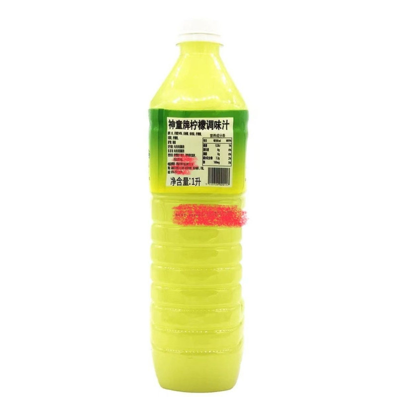 现货泰国进口神童酸柑水1L*12瓶调味汁东南亚料理泰式火锅调味