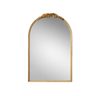 欧式穿衣镜壁挂雕花全身镜智能复古浴室镜防雾衣帽间挂墙化妆镜子