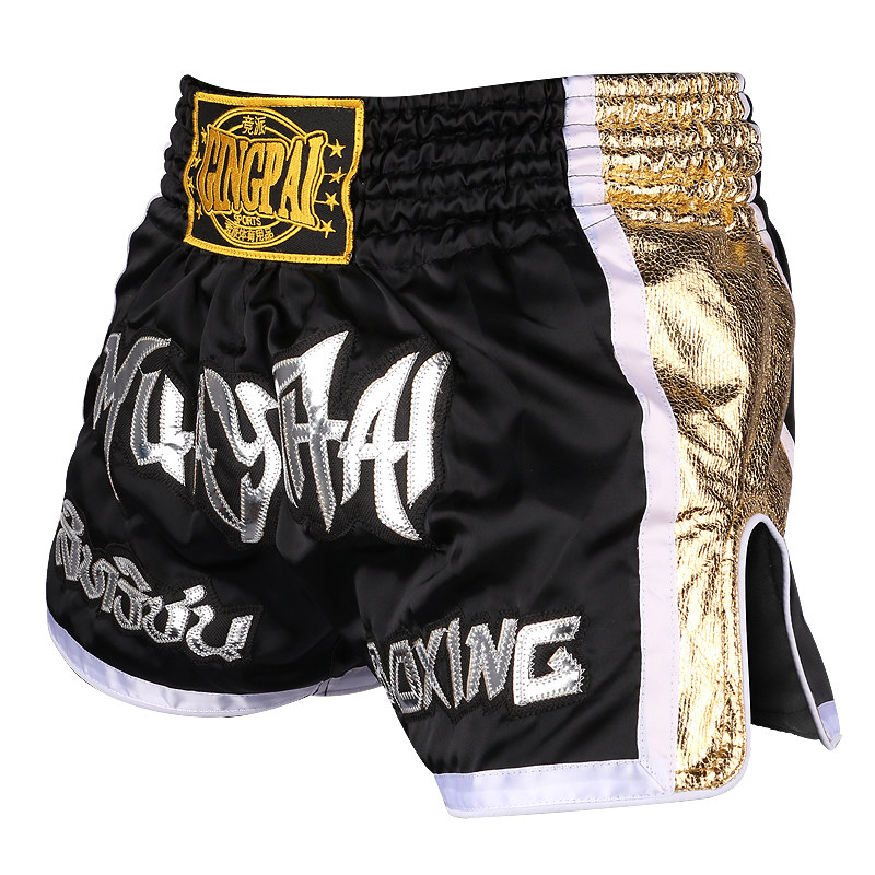 泰拳短裤搏击裤UFC裤子拳击裤衩运动散打训练服MMA格斗男衣服透气