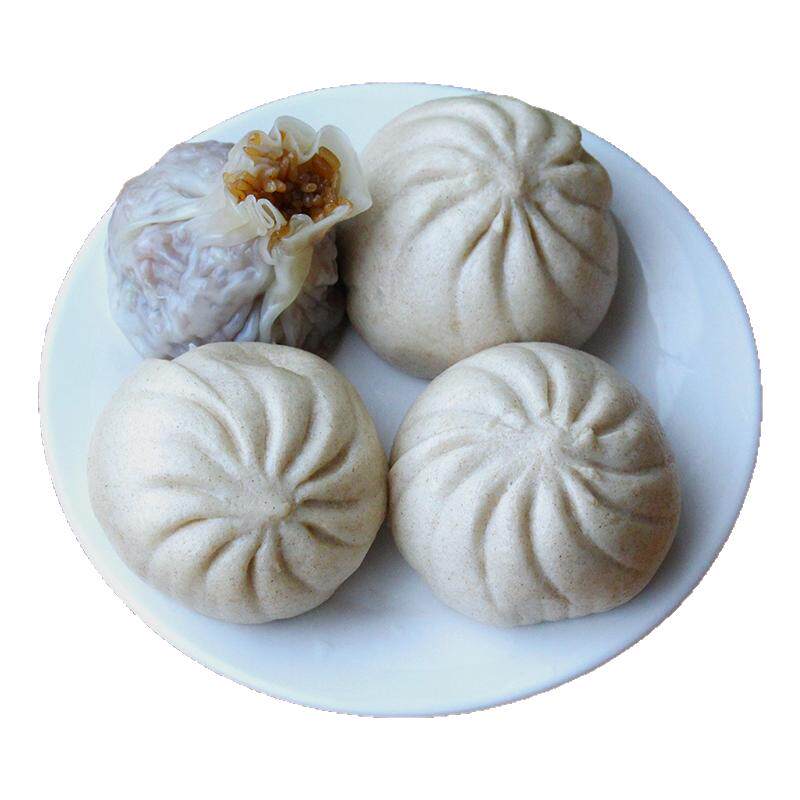 五点素纯素包子烧麦零添加素食