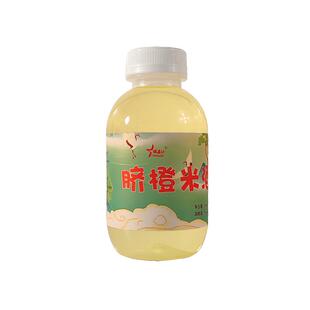 赣南脐橙米酒果酒6度糯米酒女士低度甜酒手工酒酿350ml*3瓶礼盒