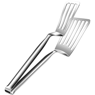 煎铲304不锈钢煎鱼铲夹烧烤多用途牛排煎铲夹子家用煎鱼煎饼神器