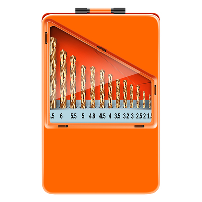 【升级铁盒】高含钴麻花钻头套装