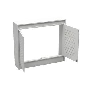 地暖分水器遮挡罩天然气表箱暖气片燃气管道遮挡柜下水管遮丑挡板