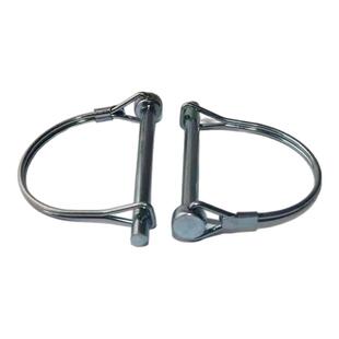 挖机d型锁销斗销螺丝螺母卡特卡扣侧翻60挖掘机防丢失75斗轴