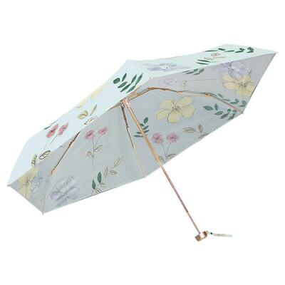 宏达太阳伞双层五折伞防晒超轻小