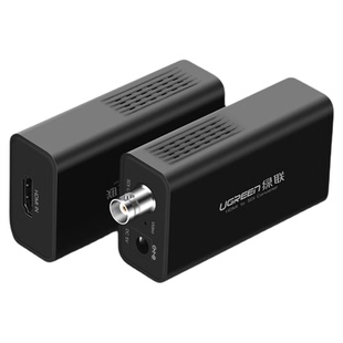 绿联 SDI转HDMI/HDMI转SDI高清转换器 1080P监控摄影机电视台专用