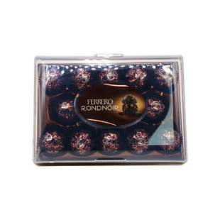 【自营】费列罗朗慕黑莎榛果夹心巧克力礼盒14粒黑巧进口零食礼物
