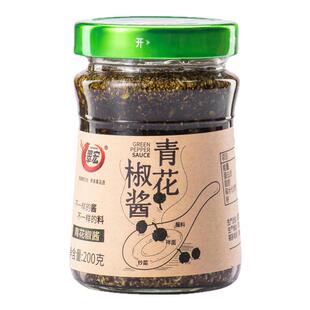 翠宏青花椒酱200g四川特产特麻椒藤椒酱花椒油凉拌菜拌面调味酱料