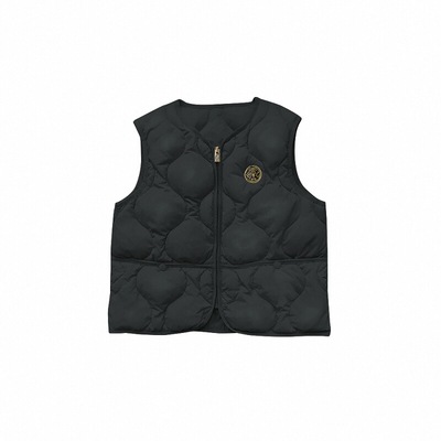 RyleeCru男女孩轻薄羽绒服羽绒马甲男女童内胆款鸭绒秋冬新款