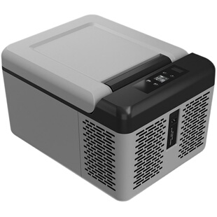 冰虎车载冰箱迷你小型宿舍车家两用9L压缩机制冷藏箱冷冻结冰小型