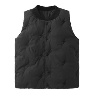 儿童羽绒马甲宝宝外穿羽绒背心巴拉可儿男童女童校服内穿保暖内胆