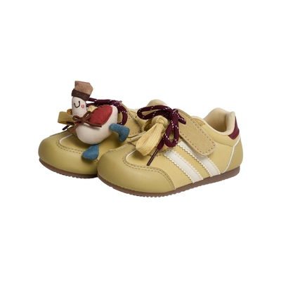 TOPSTAR儿童运动鞋女童26春季休闲防滑德训鞋男童复古户外鞋板鞋