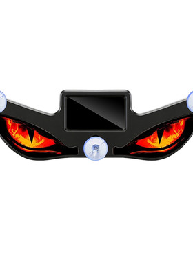 汽车恶魔之眼LED灯太阳能警示灯