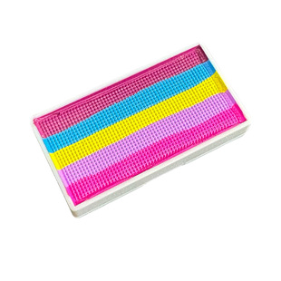 水溶性脸部彩绘膏儿童面部人体彩绘颜料速干舞台妆彩虹条单盒艾莎