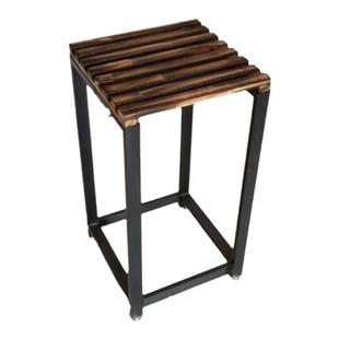 客厅花架单层置物架落地花盆架多肉盆栽架室外防腐木架植物摆放架