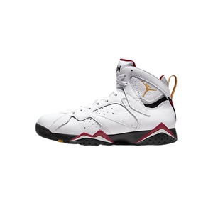 耐克男鞋Air Jordan 7 AJ7 黑白红 高帮 复古篮球鞋 CU9307-106