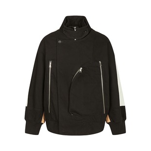 [商场同款]速写男装2025秋季新品夹克插肩袖双层领外套9P9611130