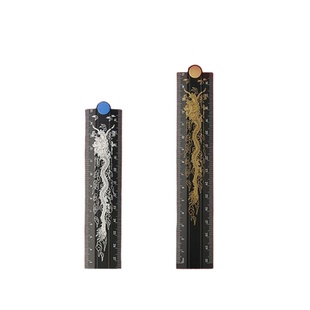 故宫文具双龙戏珠折叠尺软尺创意文具九龙壁多用尺开学考试考研礼