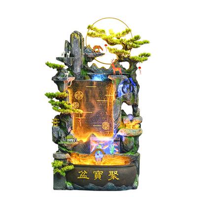 假山喷泉流水摆件循环水系