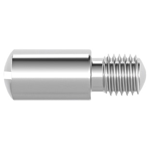 304不锈钢GB831一字开槽无头台阶/轴位螺丝钉纹销钉M2M3M4M5M6M10