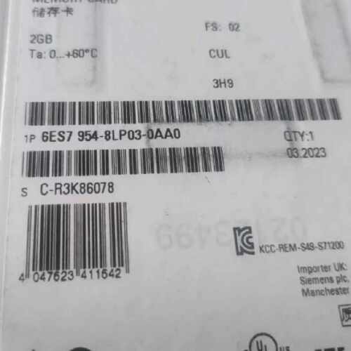 议价西门子6ES7954-8LP03-0AA0存储卡 用于 S7-1x 00 CPU/SINAMIC