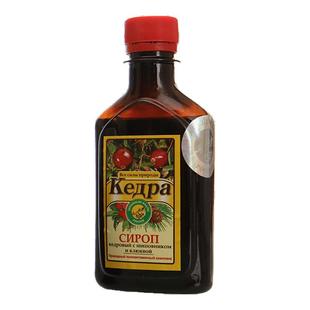 Megre鸣响雪松玫瑰果蔓越莓糖浆口感清甜健康营养牛奶儿童俄罗斯