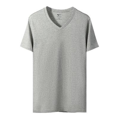 七匹狼可外穿V领纯棉内衣短袖男