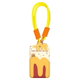 饭卡卡套校园卡学生儿童校卡公交车卡片套保护套挂件门禁卡钥匙扣手腕编织短挂绳一体卡通地铁幼儿园接送卡套