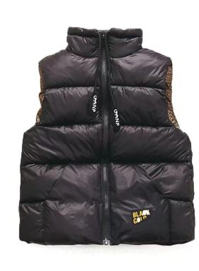黑金马甲休闲棉春秋冬马甲