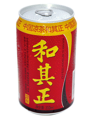 和其正凉茶310ml*4罐植物饮料
