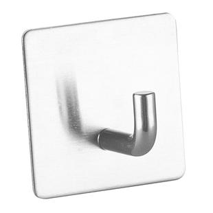 厨房免钉挂钩免打孔不锈钢壁挂墙壁挂画粘钩强力粘胶相框承重无痕